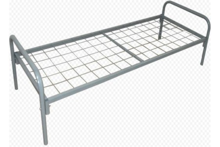 Кровать металлическая одноярусная "Мастер"