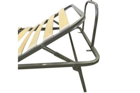 Кровать-раскладушка с матрасом "Alba" 190х80 см, подголовник, усиленная