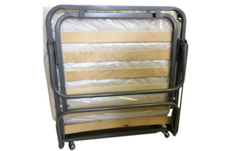 Кровать-раскладушка с матрасом "Alba" 190х80 см, подголовник, усиленная