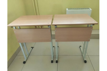 Стол-парта ученическая одноместная школьная Стол-парта ученическая одноместная школьная