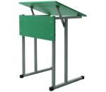 Парта-стол ученический одноместный с наклоном столешницы