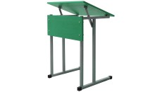 Парта-стол ученический одноместный с наклоном столешницы