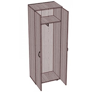 Шкаф для одежды узкий SHO-1