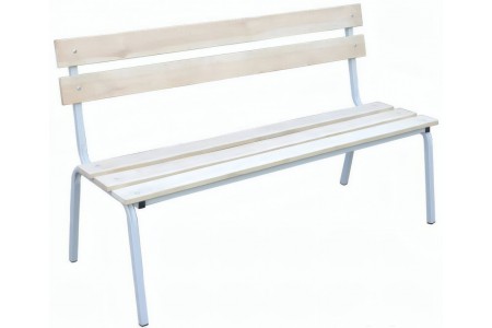 Скамека для раздевалки, деревянная SA128