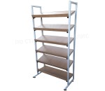 Стеллаж библиотечный с наклонными полками