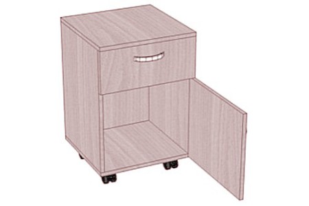 Тумба подкатная